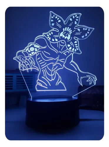 SF・ファンタジー・ホラー Stranger Things Demogorgon 3D Lamp Lámpara 3d Demogorgon Serie Stranger Things Decoración Ry