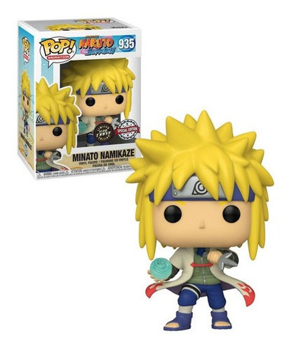 Funko Pop Naruto Minato Chase Gitd Special Edition