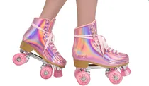 Comprar Vivid Skates Womens Roller Skates - Retro Vintage Style Holo