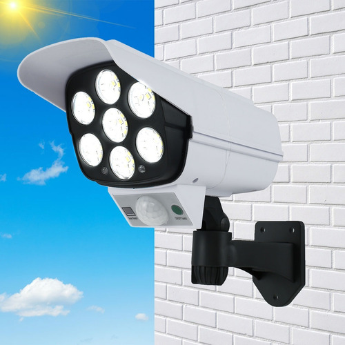 Foco Solar Forma Cámara Control Remoto