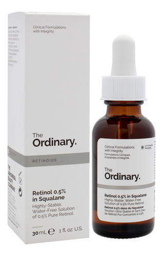 Sérum The Ordinary Retinol 0,5% Em Esqualano 30ml Unissex