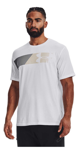 Camiseta Under Armour Fast Left Chest 2-blanco