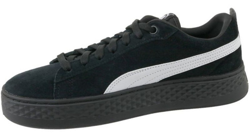 Puma Smash Plataforma Sd Black White 36648802