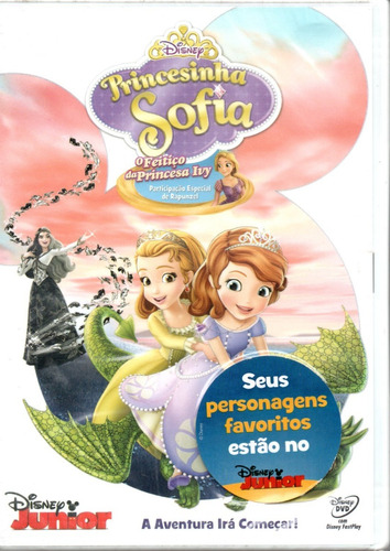 Dvd Princesinha Sofia - O Feitiço Da Princesa Ivy - Dublado