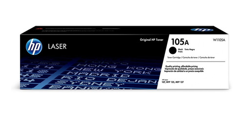 Toner Láser Hp 105a Negro W1105a M107 M135 137fnw Original