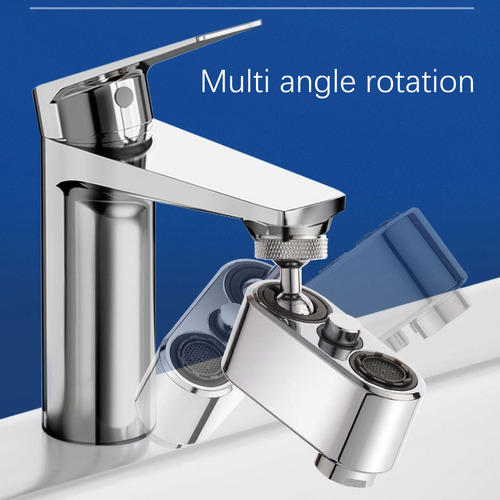 Grifo Universal Para Lavabo, 1080 Grados, Rotación De Agua E