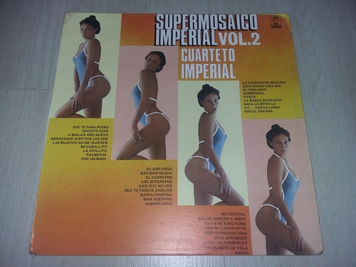 Lp Vinilo Disco Acetato Cuarteto Imperial Mosaicos Cumbia