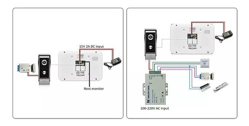 Imagen 5 de 10 de Video Portero Wifi Citofono Hd Intemperie Timbre Infrarrojo