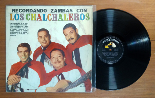 Los Chalchaleros Recordando Zambas Disco Lp Vinilo