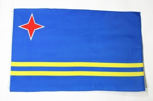 Az Flag Bandera De Aruba (23.6 X 35.4 in 2 X 3 Pies)