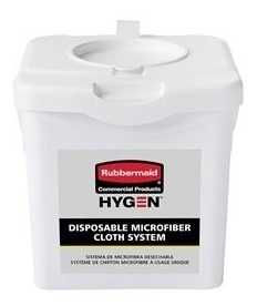 Dispensador Paños Para Limpieza Desechable Rubbermaid Hygen 