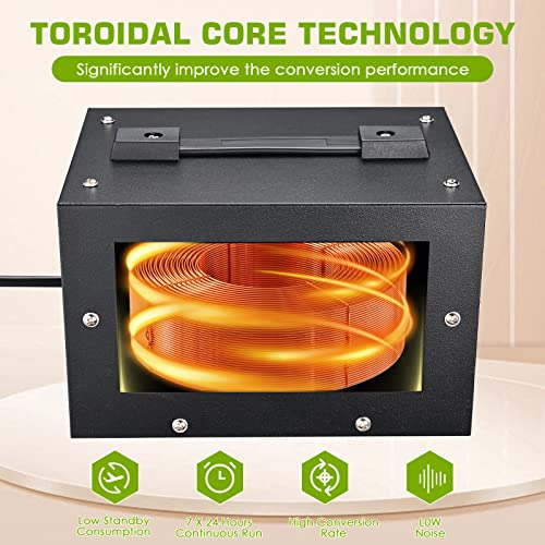 Transformador De Voltaje De 1500w, Convertidor De Paso ...