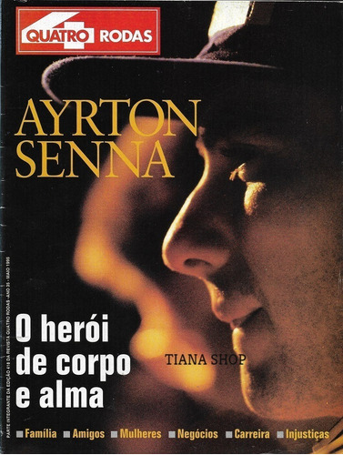 Revista Quatro Rodas_mayo 1995_ayrton Senna: Un Año Después