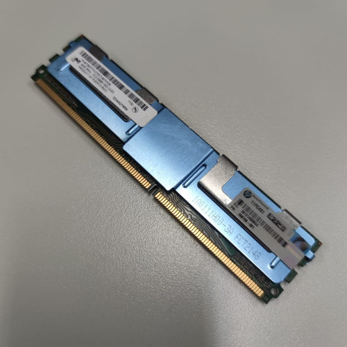 Imagem 6 de 6 de Memoria 4gb Pc2-5300f Hp Pn 398708-061 466436-061 - Vsp-049
