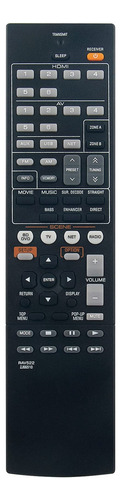 Mando A Distancia De Repuesto Rav522 Para Yamaha Av Receiver