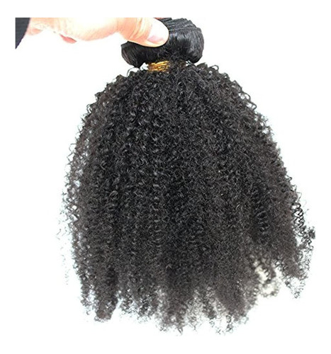 Zigzag Hair Kinky Pelo Rizado Afro Brazalete De Pelo Virgen