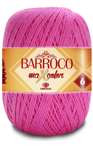 Barbante Barroco Maxcolor 400g - Espessura Nº6 - Circulo