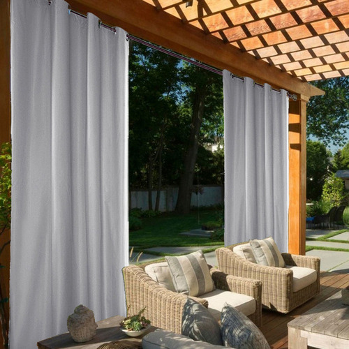 1pc Impermeable Al Aire Libre Cortina Apagón Porche Patio