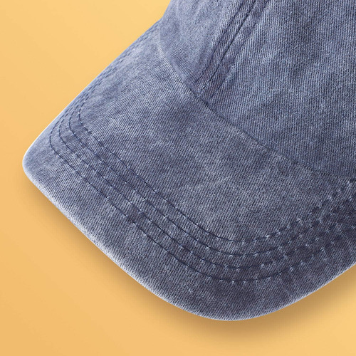 Paquete De 3 Gorras De Beisbol Lisas Lavadas, Retro Ajust...