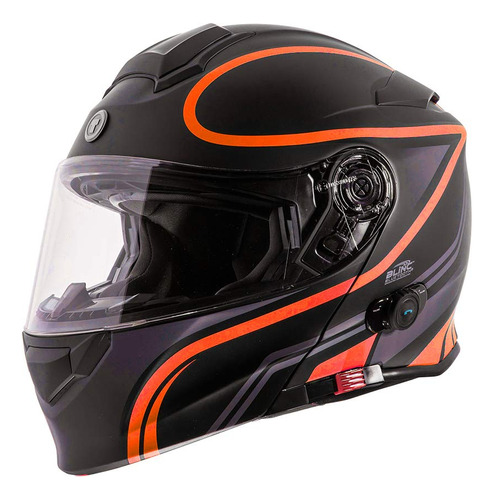 Torc Casco De Motocicleta Abatible Unisex Para Adultos (negr