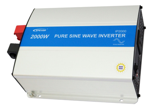 Inversor de corrente Epever IP2000-21 com voltagem mínima de saída 110V e 24V de entrada