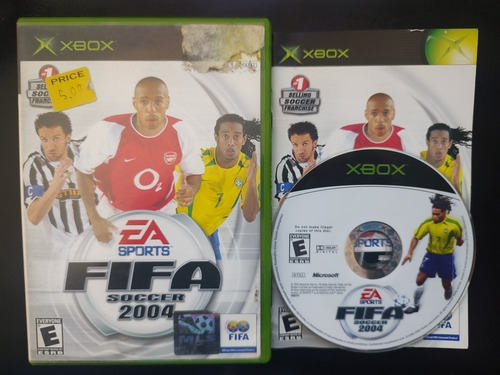 Fifa Soccer 2004 Xbox Clasico Original Físico Completo 