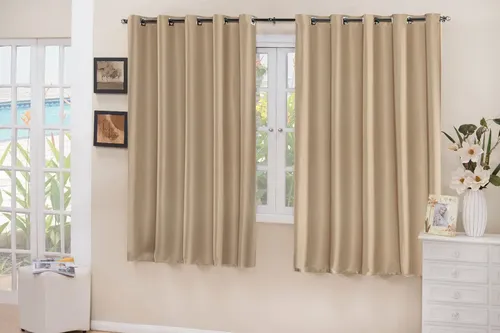 Cortina Para Janela Blackout De Tecido Grosso 2,00x1,40 FÊFFO CORTINAS por MH En