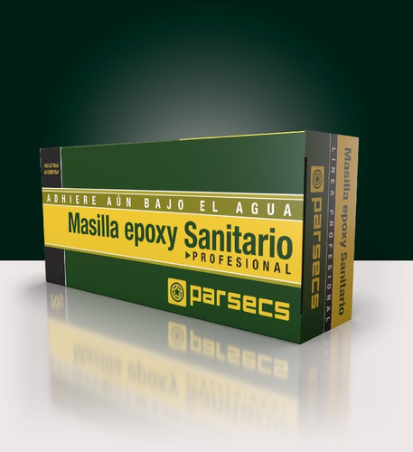 Masilla Epoxy Parsecs Sanitario X 70 Gr Sella Bajo El Agua