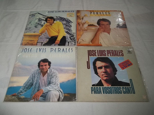 Lp Vinil - Jose Luis Perales - 4 Discos