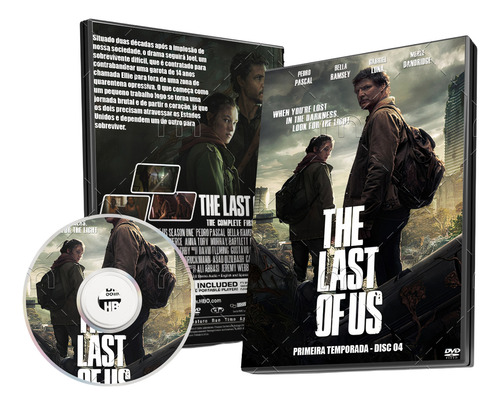 Dvd Série The Last Of Us - 1a Temporada Completa Dublada