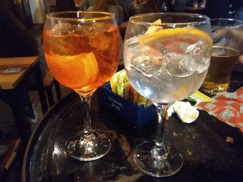 Imagen 2 de 4 de Set X2 Copa Gin Tonic 600ml Nadir Copón Tragos