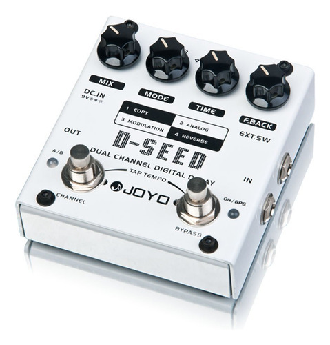 Pedal De Delay Joyo D-seed - Versátil E Com Tap-tempo