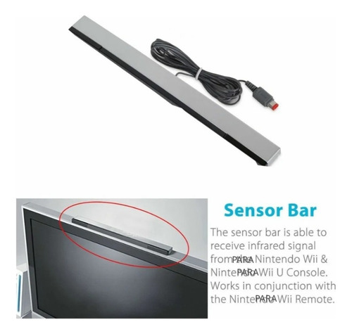 Barra Sensor Receptor Infrarrojo Puerto Para Nintendo Wii
