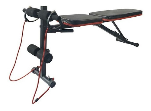 Imagen 7 de 10 de Promoción! Banco Plegable Multiposiciones Gym Con Bandas