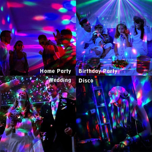Luces De Escenario De Fiesta Con Iluminación Láser Led Rgb