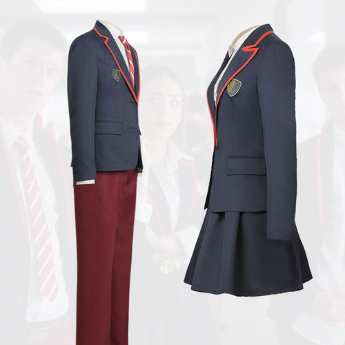 Disfraz Elite Season De Nadia Para Cosplay, Uniforme Escolar