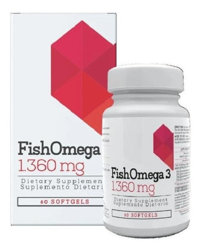 Fish Omega 3 1360mg X 60 Soft - Unidad a $932