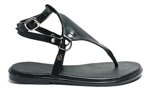 comprar Sandalias Con Tiras Cómodas Livianas Bajas Mujer Zapatos 