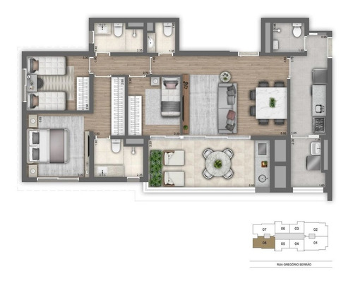 Imagem 16 de 19 de Apartamento À Venda No Bairro Vila Mariana - São Paulo/sp - O-7021-15744