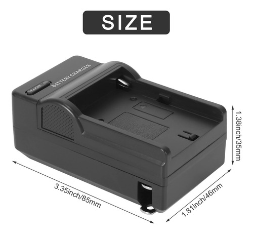 Cargador De Batería Np-f550 Para Np-fm50, Fm70, Fm90, Fm30,