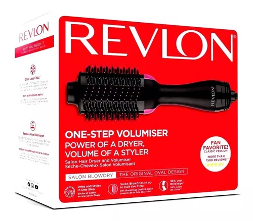 REVLON One-Step Original 1.0 - Secadora, voluminizador de cabello y cepillo  de aire caliente, color menta