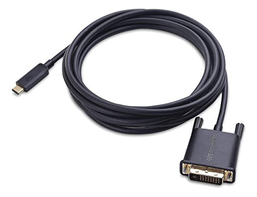 Cable Dvi Dual Link De 10 Pies En Y Usb-c A Dvi, Paquete Ide