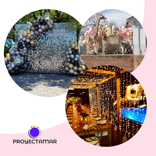 Imagen 7 de 9 de Cinta De Globos Para Arco Orgánico
