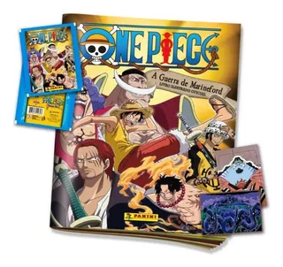 Álbum Do One Piece Novo Oficial Panini + Figurinhas !