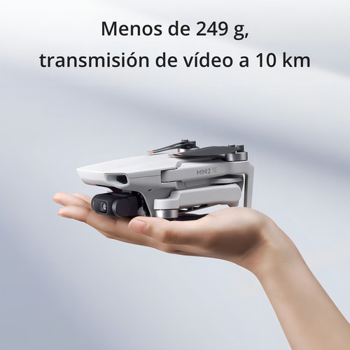 DJI026 Drone DJI Mini 2 SE Fly More Combo Sem tela con Cámara 2.7K gris 2.4GHz 3 baterías