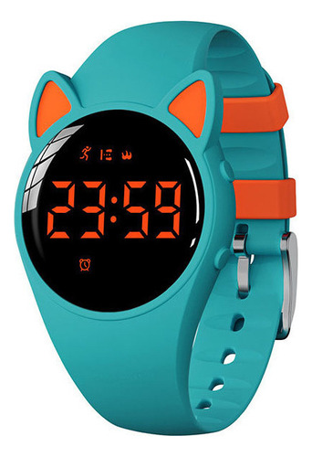 Reloj Digital Deportivo Impermeable Para Niños Kawaii