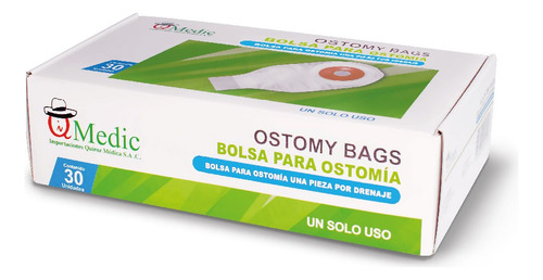 7 Bolsas De Colostomia Qmedic 