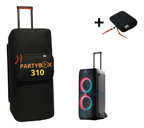 Case Compatível Com Jbl Partybox 310 Anti-impacto E Riscos