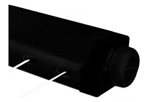 Varal Automático Rotoflex Resistente 5 Cordas Retrátil Cor Preto