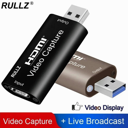 Tarjeta Para Captura De Video 4k 1080p Hdmi A Usb 3.0